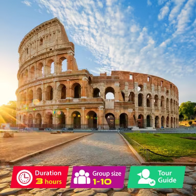 Colosseum, Roman Forum, and Palatine Hills Ticket with Hosted Entry