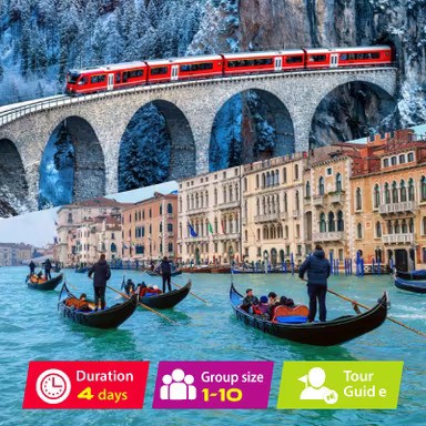 Valentine's Day In Venice And Bernina Express Journey To Switzerland